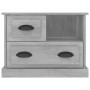 Mesita de noche gris hormigón 60x39x45 cm de vidaXL, Mesitas de noche - Ref: Foro24-816364, Precio: 57,97 €, Descuento: %