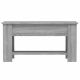 Mesa de centro madera de ingeniería gris Sonoma 101x49x52 cm en Mesas de centro | Comprar online en Foru.es