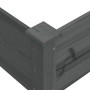 Jardinera arriate madera maciza de abeto gris 120x120x56 cm de vidaXL, Maceteros y jardineras - Ref: Foro24-364306, Precio: 1...