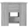 Mesa de centro madera de ingeniería gris Sonoma 79x49x41 cm en Mesas de centro | Comprar online en Foru.es