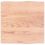 Tablero mesa madera tratada roble borde natural 40x40x2 cm de vidaXL, Tableros para mesas - Ref: Foro24-363926, Precio: 28,31...