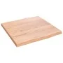 Tablero mesa madera tratada roble borde natural 40x40x2 cm de vidaXL, Tableros para mesas - Ref: Foro24-363926, Precio: 28,31...