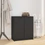 Mueble zapatero madera contrachapada negro 59x35x70 cm de vidaXL, Zapateros y organizadores de calzado - Ref: Foro24-811422, ...