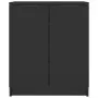 Mueble zapatero madera contrachapada negro 59x35x70 cm de vidaXL, Zapateros y organizadores de calzado - Ref: Foro24-811422, ...