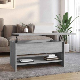 Mesa de centro madera contrachapada gris Sonoma 80x50x40 cm en Mesas de centro | Comprar online en Foru.es