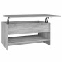 Mesa de centro madera contrachapada gris Sonoma 80x50x40 cm en Mesas de centro | Comprar online en Foru.es