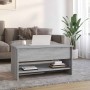 Mesa de centro madera contrachapada gris Sonoma 80x50x40 cm en Mesas de centro | Comprar online en Foru.es