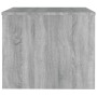 Mesa de centro madera contrachapada gris Sonoma 80x50x40 cm en Mesas de centro | Comprar online en Foru.es