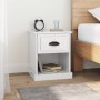 Mesitas de noche 2 uds madera blanco brillante 39x39x47,5 cm de vidaXL, Mesitas de noche - Ref: Foro24-816133, Precio: 54,84 ...