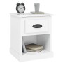 Mesitas de noche 2 uds madera blanco brillante 39x39x47,5 cm de vidaXL, Mesitas de noche - Ref: Foro24-816133, Precio: 54,84 ...