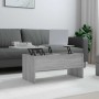 Mesa de centro madera de ingeniería gris Sonoma 102x50,5x46,5cm en Mesas de centro | Comprar online en Foru.es