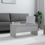 Mesa de centro madera de ingeniería gris Sonoma 102x50,5x46,5cm en Mesas de centro | Comprar online en Foru.es