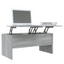 Mesa de centro madera de ingeniería gris Sonoma 102x50,5x46,5cm en Mesas de centro | Comprar online en Foru.es