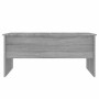 Mesa de centro madera de ingeniería gris Sonoma 102x50,5x46,5cm en Mesas de centro | Comprar online en Foru.es