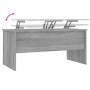 Mesa de centro madera de ingeniería gris Sonoma 102x50,5x46,5cm en Mesas de centro | Comprar online en Foru.es