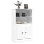 Aparador de madera contrachapada blanco 60x35,5x103,5 cm de vidaXL, Aparadores - Ref: Foro24-816312, Precio: 92,00 €, Descuen...