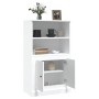 Aparador de madera contrachapada blanco 60x35,5x103,5 cm de vidaXL, Aparadores - Ref: Foro24-816312, Precio: 92,00 €, Descuen...