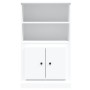 Aparador de madera contrachapada blanco 60x35,5x103,5 cm de vidaXL, Aparadores - Ref: Foro24-816312, Precio: 92,00 €, Descuen...