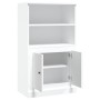 Aparador de madera contrachapada blanco 60x35,5x103,5 cm de vidaXL, Aparadores - Ref: Foro24-816312, Precio: 92,00 €, Descuen...