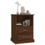 Mesitas de noche 2 unidades color roble marrón 43x36x60 cm de vidaXL, Mesitas de noche - Ref: Foro24-816343, Precio: 94,04 €,...