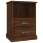 Mesitas de noche 2 unidades color roble marrón 43x36x60 cm de vidaXL, Mesitas de noche - Ref: Foro24-816343, Precio: 94,04 €,...
