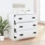 Aparador de madera contrachapada blanco 70x35,5x67,5 cm de vidaXL, Aparadores - Ref: Foro24-816224, Precio: 97,04 €, Descuent...