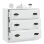 Aparador de madera contrachapada blanco 70x35,5x67,5 cm de vidaXL, Aparadores - Ref: Foro24-816224, Precio: 98,57 €, Descuent...
