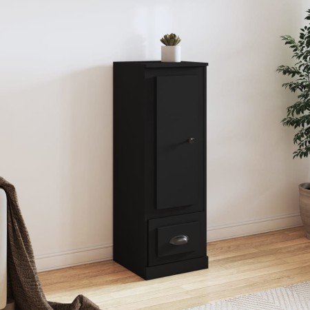 Aparador alto madera contrachapada negro 36x35,5x103,5 cm de vidaXL, Aparadores - Ref: Foro24-816305, Precio: 69,70 €, Descue...
