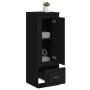 Aparador alto madera contrachapada negro 36x35,5x103,5 cm de vidaXL, Aparadores - Ref: Foro24-816305, Precio: 69,70 €, Descue...