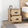 Mesitas de noche 2 uds contrachapada roble Sonoma 39x39x47,5 cm de vidaXL, Mesitas de noche - Ref: Foro24-816151, Precio: 81,...