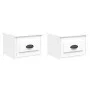 Wand-Nachttische 2 Stück weiß 41,5x36x28 cm von vidaXL, Nachttische - Ref: Foro24-816377, Preis: 55,22 €, Rabatt: %