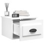Mesitas de noche de pared 2 uds blanco 41,5x36x28 cm de vidaXL, Mesitas de noche - Ref: Foro24-816377, Precio: 55,85 €, Descu...