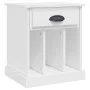 Mesita de noche color blanco 43x36x50 cm de vidaXL, Mesitas de noche - Ref: Foro24-816344, Precio: 41,32 €, Descuento: %
