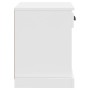 Mesita de noche color blanco 43x36x50 cm de vidaXL, Mesitas de noche - Ref: Foro24-816344, Precio: 41,76 €, Descuento: %