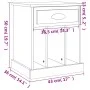 Mesita de noche color blanco 43x36x50 cm de vidaXL, Mesitas de noche - Ref: Foro24-816344, Precio: 41,32 €, Descuento: %