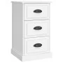 Mesita de noche madera contrachapada blanca 39x39x67 cm de vidaXL, Mesitas de noche - Ref: Foro24-816160, Precio: 79,07 €, De...