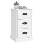 Mesita de noche madera contrachapada blanca 39x39x67 cm de vidaXL, Mesitas de noche - Ref: Foro24-816160, Precio: 79,07 €, De...