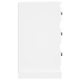 Mesita de noche madera contrachapada blanca 39x39x67 cm de vidaXL, Mesitas de noche - Ref: Foro24-816160, Precio: 80,32 €, De...