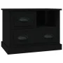 Mesita de noche negra 60x39x45 cm de vidaXL, Mesitas de noche - Ref: Foro24-816361, Precio: 58,36 €, Descuento: %