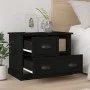 Mesita de noche negra 60x39x45 cm de vidaXL, Mesitas de noche - Ref: Foro24-816361, Precio: 58,36 €, Descuento: %