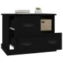 Mesita de noche negra 60x39x45 cm de vidaXL, Mesitas de noche - Ref: Foro24-816361, Precio: 58,36 €, Descuento: %