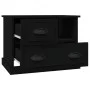Mesita de noche negra 60x39x45 cm de vidaXL, Mesitas de noche - Ref: Foro24-816361, Precio: 58,36 €, Descuento: %