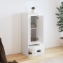 Aparador alto madera contrachapada blanco 36x35,5x103,5 cm de vidaXL, Aparadores - Ref: Foro24-816304, Precio: 71,79 €, Descu...