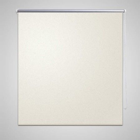 Persiana opaca enrollable 120x175 cm blanco crudo de vidaXL, Persianas y estores - Ref: Foro24-240124, Precio: 24,72 €, Descu...
