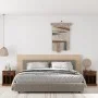 Mesitas de noche 2 unidades color roble marrón 43x36x50 cm de vidaXL, Mesitas de noche - Ref: Foro24-816359, Precio: 66,50 €,...