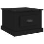 Mesa de centro madera contrachapada negra 50x50x35 cm de vidaXL, Mesas de centro - Ref: Foro24-816249, Precio: 54,62 €, Descu...