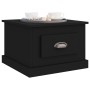 Mesa de centro madera contrachapada negra 50x50x35 cm de vidaXL, Mesas de centro - Ref: Foro24-816249, Precio: 54,62 €, Descu...