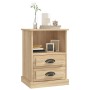Mesitas de noche 2 unidades color roble Sonoma 43x36x60 cm de vidaXL, Mesitas de noche - Ref: Foro24-816335, Precio: 93,68 €,...