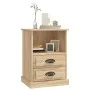 Mesitas de noche 2 unidades color roble Sonoma 43x36x60 cm de vidaXL, Mesitas de noche - Ref: Foro24-816335, Precio: 92,52 €,...
