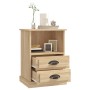 Mesitas de noche 2 unidades color roble Sonoma 43x36x60 cm de vidaXL, Mesitas de noche - Ref: Foro24-816335, Precio: 93,68 €,...